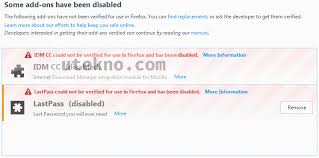 Internet download manager is a good download manager in the world. Mengatasi Addon Dimatikan Pada Mozilla Firefox Utekno