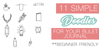 Random small doodles to draw. Learn To Doodle Step By Step 11 Simple Doodles To Try