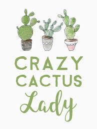 Crazy Cactus Lady Funny Watercolor Cacti Relaxed Fit T Shirt By Miss Belle In 2021 Cactus Quotes Watercolor Cactus T Shirts For Women