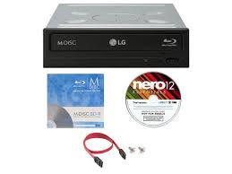 Lg Wh16ns40 16x M Disc Blu Ray Bdxl Cd Dvd Internal Burner Writer Drive Free 1pk Mdisc Bd Nero Software Disc Cable Mounting Screws Newegg Com