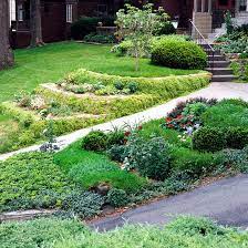 Landscaping on a slope can be challenging. Creating A Garden On A Slope Ideas And Optimal Solutions For Slope Design Interior Design Ideas Ofdesign