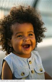 Love Seeing Happy Natural Babies Curly Hair Baby Laughing Baby Cute Kids