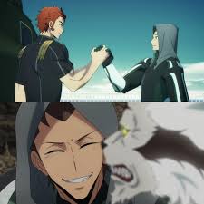 he didnt even want to go... he only came to protect his bro 🥺