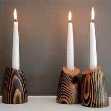 Very Cool Decorative Wood Candle Holders From Jeanpelle On Etsy 50 Pashhhh My Dad Can Make These Wooden Candle Holders Wood Candle Holders Wooden Candles