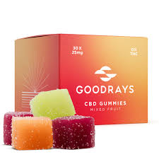Goodrays - CBD Gummies - High Strength 30 x 25mg Mixed Fruits CBD Edibles -  Reduce Stress, Calm Anxiety, Unwind, Improve Sleep : Amazon.co.uk: Health &  Personal Care