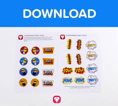 The best websites voted by users. Superhero Party Picks Printable For Your Superhero Party Balloonas Com