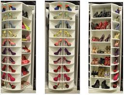 Picture Of Tall Corner Closet Rotating Shoe Rack Cabinet Design Rotating Shoe Rack Spinning Shoe Rack Diy Shoe Rack