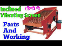 Vibrating Screen Parts || Working