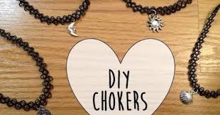 I looked around to find that they weren't cheap!! Tutorial Tattoo Choker Necklaces Diy Choker Chokers Diy Necklace
