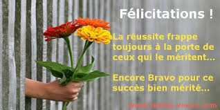 Résultat de recherche d'images pour "image qui dit felicitation"