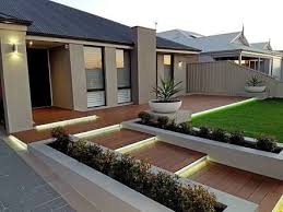 Image Result For Front Of House Decking Australia Front House Landscaping Front Yard Landscaping Design