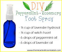 How To Make Peppermint Rosemary Foot Spray The Miracle Of Essential Oils