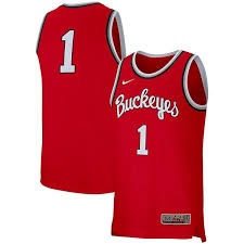 Shop ohio state jerseys in official ncaa styles at fansedge. Men S Nike Scarlet Ohio State Buckeyes Retro Replica Basketball Jersey
