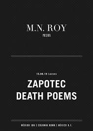 Zapotec Death Poems Home Facebook