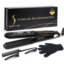 Professional Hair Salon Steam Styler Hair Steaming Hair Straightener And Curler Professional Hair Salon