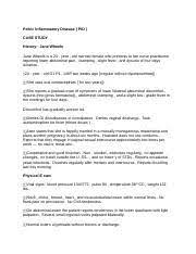 Pelvic Inflammatory Disease Docx Pelvic Inflammatory Disease Pid Case Study History Jane Wheels Jane Wheels Is A 24 Year Old Married Female Who Course Hero