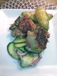 Herb Roasted Lamb Chops W Dill Fingerling Potatoes Roasted Lamb Chops Lamb Chops Lamb Roast