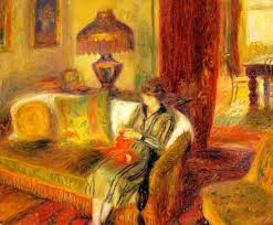The Artist S Wife Knitting By William Glackens C1920 Oil On Canvas In The Collection Of The Nsu Art Museum Ft Lauderdale Fl Gift O Painting Artist Art