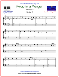 Away In A Manger By Kirkpatrick Piano Sheet Music Free Printable Pdf