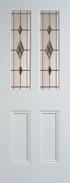 Malton ABE Leaded Glass Door