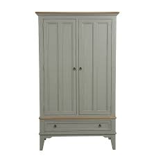 Composée de 2 portes afin d'optimiser le rangement de votre chambre, cette. Armoire Penderie Grise 2 Portes En Pin Massif Esquisse Armoires Interior S