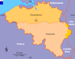 Physical map of belgium, equirectangular projection. Clickable Map Of Belgium Regions And Communities