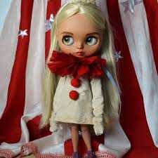 Blythe Circus Clothes, Blythe Dress, Blythe Clown Outfit, Blythe Circus,  Blythe Clown, Blythe Vintage Outfit, Clown Set for Blythe Doll