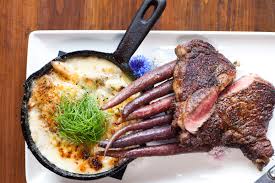 Turn your rib eye steak over and cook, basting your rib eye steak continuously with the butter and oil drippings from the skillet, until this side of the rib eye steak is also brown and caramelized, another 5 minutes or to your desired internal. Chefmealkits Butter Basted Ribeye Steak