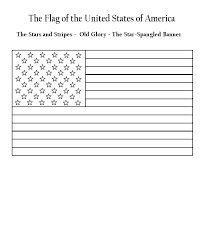 The fifty stars represent the fifty states, and the stripes represent the thirteen original colonies. Original American Flag Coloring Page Coloring Home