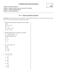Shmoop's free basic algebra guide has all the explanations, examples, and exercises you've been craving. 214062809 Mathematics Form 2 Revision Docx Equations Mathematical Analysis