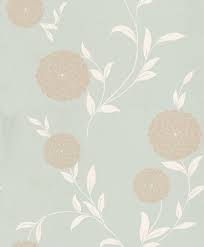 Erin Duck Egg 3308219 Laura Ashley Wallpapers A Dainty Floral Design Of Contemporary Circular Bloss Feature Wall Wallpaper Old Wallpaper Wallpaper Direct