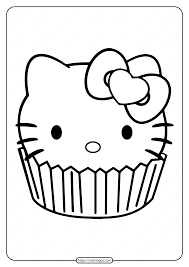 Whitepages is a residential phone book you can use to look up individuals. Free Printable Hello Kitty Cupcake Coloring Page