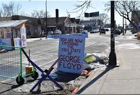 Officers learned a suspect vehicle was seen speeding away from the area. Crime Escalates Around George Floyd Square Autonomous Zone As Derek Chauvin Trial Begins Vision Times