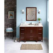 Get beautiful cherry bathroom cabinets for your bathroom remodel. Bathroom Vanities Contemporary The Plumbery Redwood City Dublin California