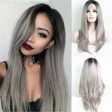 Black And Grey Lace Front Wig Gray Lace Frontal Wigs White Goodman Wig Wigsshort Grey Hair Wig Lace Frontal Wig Grey Wig