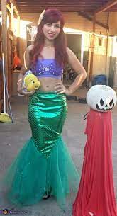 Diy mermaid costume.with a repositionable fin! Ariel Costume Ideas For Adults Popsugar Love Sex
