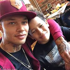 Jeremy Meeks spends quality time with his children in LA