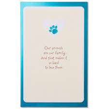 Check spelling or type a new query. Sympathy Card For Pet Loss With Foil Walmart Com Walmart Com