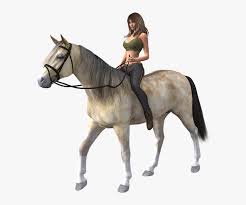 Download Dressage Girl Riding Horse Png Transparent Png Kindpng