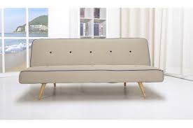 Le lit gigogne intègre un tiroir, tiroir qui renferme un second matelas, caché sous le lit. Banquette Convertible Beige Maegan Canape Convertible Pas Cher