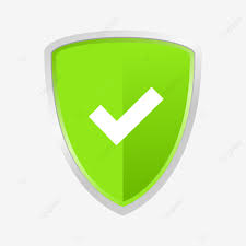 Hình ảnh Bảo Vệ Lá Chắn Màu Xanh Lá Cây Với Dấu Tích Hoặc Dấu Kiểm PNG , Cái Khiên, đánh Dấu, Biểu Tượng PNG và Vector với nền trong suốt để