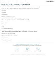 It looks like someone's jumbled up this story! Quiz Worksheet Author Tomie Depaola Study Com
