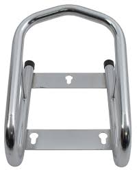 Over 100 retail stores · family owned + operated Tow Rax Removable Wheel Chock W Wood Screws 6 1 2 Wide Tires Tubular Steel Chrome Tow Rax Wheel Chocks Twspwc