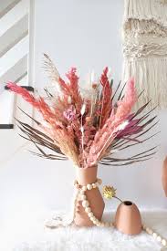 Dried Pampas Grass Arrangement For Home Decor Dried Flower Bouquet Dried Flower Arrangements Dried Flowers