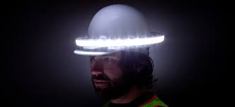 Core77 Design Awards Winner Spotlight Halo The Hard Hat Accessory That S Shining Light On Construction Site Safety