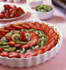 Tarte Aux Fraises Et Kiwis Recette Recettes De Cuisine Tarte Aux Fraises Recettes De Fraises