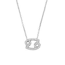 Learn about what cancer zodiac sign means and how it affects your life. Zodiac Star Sign Pendant Necklace Silver Cancer Esoterico Shop