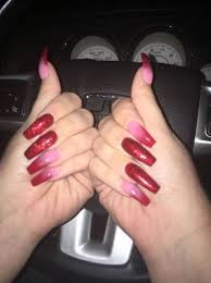 Super Nails Valentines Day Acrylic 39 Ideas Red Ombre Nails Nail Designs Valentines Red Acrylic Nails Odorless acrylic monomer nail liquid.