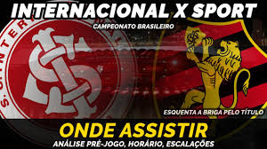 Saiba quais as principais partidas de futebol hoje pelo mundo inteiro. Internacional De Olho No Titulo Sport Na Sul Americana Youtube