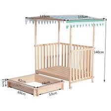 This Children S Sandbox Play Station With Veranda Area Is A Great Way To Keep The Kids Entertained The Whole Unit Sits On A P Kids Sandbox Play Houses Sandbox